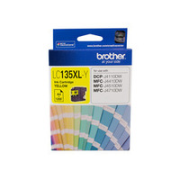 Brother LC-135XLY Yellow Ink Cartridge- MFC-J6520DW/J6720DW/J6920DW and DCP-J4110DW/MFC-J4410DW/J4510DW/J4710DW -  1200 pages