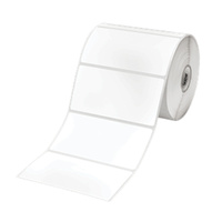 Brother RD-S03C1-3PK - DIE CUT PAPER ADHESIVE LABEL: 102mm(W) x 51mm(L), 3PACK (810 Labels per roll) (TD-4D DIRECT THERMAL PRINTER)