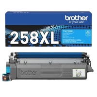 Brother Tn-258xlc **New** Cyan High Yield Toner Cartridge To Suit Mfc-L8390cdw/Mfc-L3760cdw/Mfc-L3755cdw/Dcp-L3560cdw/Dcp-L3520cdw/Hl-L8240cdw/Hl-L328