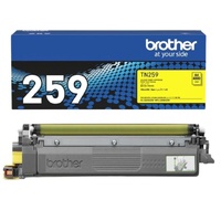 Brother TN-259Y **NEW** YELLOW SUPER HIGH YIELD CARTRIDGE TO SUIT MFC-L8390CDW/HL-L8240CDW -Up to 4000pages