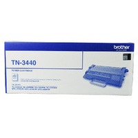 Brother TN-3440 Mono Laser Toner - High Yield- HL-L5100DN, L5200DW, L6200DW, L6400DW & MFC-L5755DW, L6700DW, L6900DW up to 8000 pages