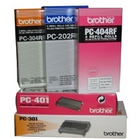 Brother PC402RF Refill Rolls 2 x Thermal Refill Rolls