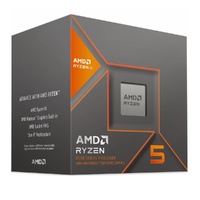 AMD Ryzen 5 8600G 6Cores/12Threads, 65 watts, Max Freq 5.050Ghz, 24MB Cache, Wraith Stealth  Cooler, Radeon™ Graphics