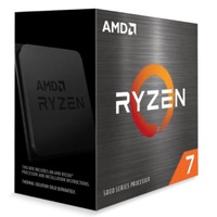 AMD Ryzen 7 5800X Zen 3 CPU 8C/16T TDP 105W Boost Up To 4.7GHz Base 3.8GHz Total Cache 36MB No Cooler (AMDCPU) (RYZEN5000)(AMDBOX)