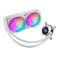 ASUS ROG STRIX LC II 240 ARGB All-in-one Liquid CPU Cooler, Dual ROG 120mm Addressable RGB Radiator Fan Intel LGA 1700/1150/1151 AMD AM4/TR4