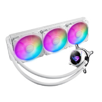 ASUS ROG STRIX LC II 360 ARGB All-in-one Liquid CPU Cooler Aura Sync, 3x ROG 120mm Fan, RGB, LGA 1700/1150/1151/1155/1156/1200/2066/AM4/AM5/TR4