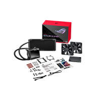 ASUS ROG RYUJIN II 240 All-In-One Liquid CPU Cooler, 3.5' LCD, Embedded Pump Fan, 2x Noctua PWM 120mm Fans, AM4/AM5/ TR4/LGA 1700/1150-6/1200/1366