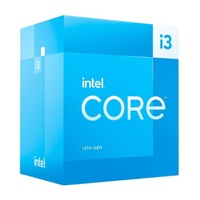 Intel Core i3 13100 CPU 3.1GHz (4.5GHz Turbo) 13th Gen LGA1700 4-Cores 8-Threads 12MB 60W UHD Graphics 730 Retail Raptor Lake with Fan