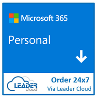 Microsoft 365 Personal l ESD Product Key Via EMAIL - No Refund (Available through Leader Cloud)