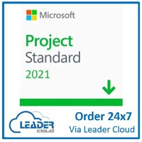 Microsoft ESD - Project Standard 2021 (Available on Leader Cloud, Keys available instantly)