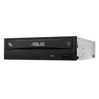 ASUS 2DRW-24B1ST/BLK/B/AS/P2G Internal 24X DVD Burner With M-DISC Support, 24X DL DVDR/RW SATA, Black, OEM