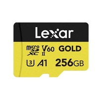 Lexar  FMLSD-GOLD-256GB up to 280MB/s read, up to 180MB/s write 10, A1, V60, FULL-HD & 4K Video