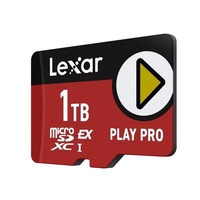 Lexar PLAY PRO microSDXC™ Express Card 1TB, microSDXC, high performance, microSD Express, up to 900MB/s read and 600MB/s write