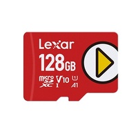 Lexar PLAY microSDXC™ UHS-I card 128GB Class 10, U3, V30, A2, up to 205MB/s read, up to 140MB/s write 128GB – Class 10, U3, V30, A2, up to 205MB/s rea