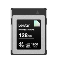 Lexar CFexpress Type B Diamond  Series 128GB – CFexpress Type B card Diamond 1900MB/s read, up to 1700MB/s write, VPG400, 8K RAW