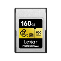 Lexar Professional  CFexpress ™Type  A  card Gold series 160GB -- CFexpress Type A Professional Gold Series, up to  900MB/s read, 800MB/s write