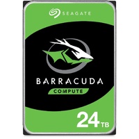 Seagate 24TB 3.5' Barracuda, SATA 6Gb/s, CMR, 7200RPM, 512MB Cache, 512e, HDD, 2 Years Warranty