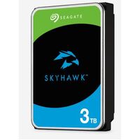 Seagate Skyhawk Surveillance Internal 3.5' Sata Drive, 3tb, 6gb/S, 5900rpm, 3yr Wty