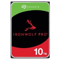 Seagate 10TB 3.5 IronWolf Pro NAS  SATA Hard Drive (ST10000NT001) -6Gb/s Connector - CMR Recording Technology