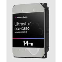 Western Digital WD Ultrastar DC HC550 14TB 3.5' SATA  512MB 7200RPM EAMR SE 5yrs Warranty-WUH721814ALE6L4