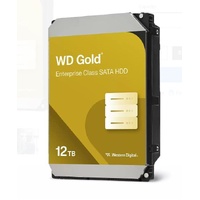 Western Digital Gold 12TB 3.5' Enterprise Class SATA 6 Gb/s HDD 7200 RPM Cache Size  256MB 5-Year Limited Warranty