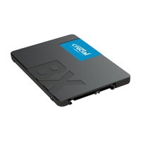 Crucial BX500 500GB 2.5' SATA3 6Gb/s SSD - 3D NAND 550/500MB/s 7mm 1.5 mil MTBF 3yr wty Acronis True Image Solid State Drive >480GB