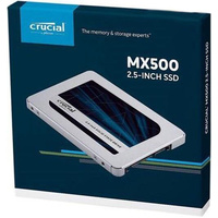 Crucial MX500 250GB 2.5' SATA SSD - 560/510 MB/s 90/95K IOPS 100TBW AES 256bit Encryption Acronis True Image Cloning 5yr wty