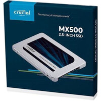 Crucial MX500 500GB 2.5' SATA SSD - 560/510 MB/s 90/95K IOPS 180TBW AES 256bit Encryption Acronis True Image Cloning 5yr wty ~MZ-77E500BW