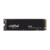 Crucial P310 1TB Gen4 2280 NVMe SSD w Heatsink 7100/6000 MB/s R/W 220TBW 1000K/1200K IOPS 1.5M hrs MTTF Full-Drive Encryption M.2 PCIe4 5yrs
