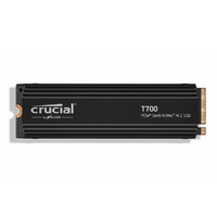 Crucial T700 2TB Gen5 NVMe SSD - 12400/11800MB/s R/W 1200TBW 1500K IOPs 1.5M hrs MTTF with DirectStorage for Intel 13th Gen & AMD Ryzen 7000