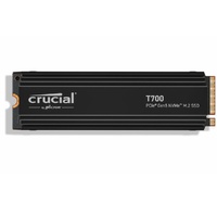 Crucial T700 4TB Gen5 NVMe SSD - 12400/11800MB/s R/W 2400TBW 1500K IOPs 1.5M hrs MTTF with DirectStorage for Intel 13th Gen & AMD Ryzen 7000