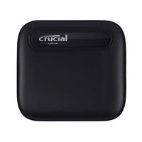 Crucial X6 1TB External Portable SSD 540MB/s USB3.2 USB-C USB3.0 Durable Rugged Shock Vibration Proof for PC MAC PS4 PS5 Xbox One Android iPad Pro