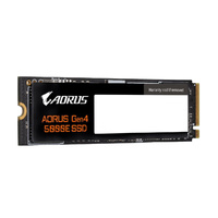 Gigabyte AORUS Gen4 5000E SSD 1024GB PCI-Express 4.0x4, NVMe 1.4, Sequential Read ~5000 MB/s, Sequential Write ~4600 MB/s