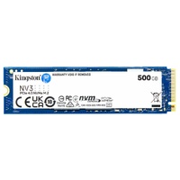Kingston SNV3S NV3 500G PCle 4.0x4 NVMe M.2 2280 SSD 5000/3000MB/s 3D HAND compaitible Notebook and SFF 5Y Limited