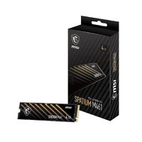 MSI SPATIUM M461 PCIe 4.0 NVMe M.2 4TB Internal SSD PCIe Gen4 NVMe (SPATIUM M461 PCIe 4.0 NVMe M.2 4TB), 5 Year Warranty