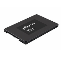 Micron 5400 PRO 960GB 2.5' SATA Enterpise SSD 540R/520W MB/s 95K/35K IOPS 2628TBW 1.5DWPD 3M hrs MTTF AES 256-bit encryption Server Data Centre 5yrs