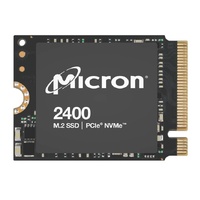 Micron 2400 2TB M.2 2230 NVMe SSD 4500/4000 MB/s 650K/700K 600TBW 2M MTTF AES 256-bit Encryption 3yrs wty