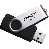PNY P-FD128GTBATTR  FDI, 128G, Turbo Attache-R, USB3.2, ASPK (AMZ)