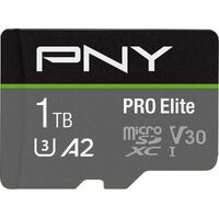 PNY P-SDU1TBV32100PRO-GE   Micro SD Pro Elite U3/A2/V30 1TB (AMZ)