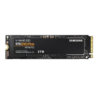 Samsung 970 EVO Plus 2TB PCIe NVMe SSD MLC 3500MB/s 3300MB/s 620K/560K IOPS 1200TBW 5yrs wty