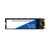 Western Digital WD Blue 1TB M.2 SATA SSD 560R/530W MB/s 95K/84K IOPS 400TBW 1.75M hrs MTTF 3D NAND 7mm 5yrs ~WDS100T2B0B