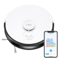 TP-Link Tapo RV30C Mop LiDAR Navigation Robot Vacuum & Mop, 4200Pa Hyper Suction, Auto-Charging, 3200mAh Battery for Long-lasting, Auto-Charging