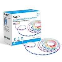 TP-Link Tapo L920-5 Smart Wi-Fi Light Strip Multicolor Pu Coating for External Protection Voice Control 50 Colour Zones No Hub Required - 5000 ? 10mm