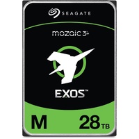 Seagate Exos M 28TB, Enterprise Internal Hard Drive HDD 3.5', 6GB/s, SATA 7200RPM, 512MB, 5YR WTY
