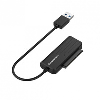 Simplecom SA205 Compact USB 3.0 to SATA Adapter Cable Converter for 2.5' SSD, HDD