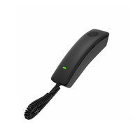 Fanvil H2U Compact IP Phone, 2 SIP Lines, HD Audio, Desk/Wall Mount, 10 Speed Dial Keys, PoE, 3 Way Conference, 2 Year Warranty - Black