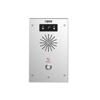 Fanvil i16v Outdoor Audio/Video Intercom, 2 SIP Lines, 1 DSS Key, PoE, IP65 & IK10, Extreme Temperatures, 2Yr Warranty