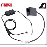 Fanvil / EPOS l Sennheiser Electronic Hook Switch (EHS) Adapter - Inc Fanvil T-03  RJ9 Connector Cable