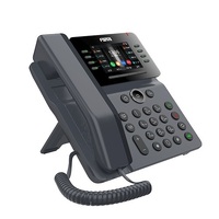 *PLESI STOCK* Fanvil V64 Prime Busines Phone, 3.5' Color Screen, Built in WiFi & BT, Dual Gigabit Ports, PoE, 12 Lines, SBC Ready, 2 Year WTY