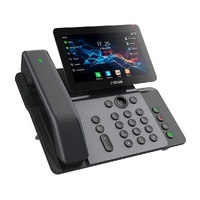 Fanvil V66 Pro Premium IP Phone 10PC in Carton, 20 SIP lines HD voice 7-inch high-definition color  floating smart screen built-in Bluetooth & Wi-Fi